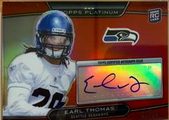 Earl Thomas [Red Refractor Autograph] #59 Football Cards 2010 Topps Platinum Prices