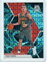 Trae Young [Genesis] #182 Basketball Cards 2019 Panini Mosaic Prices