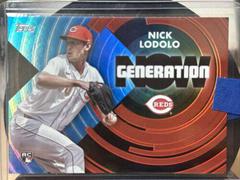 Nick Lodolo [Blue] #GN-65 Baseball Cards 2022 Topps Update Generation Now Prices