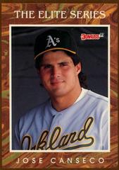 Jose Canseco Baseball Cards 1991 Donruss Elite Prices