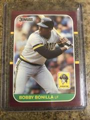 Bobby Bonilla #167 Baseball Cards 1987 Donruss Opening Day Prices