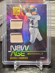 Miguel Cabrera [Gold] Baseball Cards 2022 Panini Capstone New Age Materials Prices