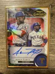 Adolis Garcia #FA-AG Baseball Cards 2022 Topps Gold Label Framed Autographs Prices