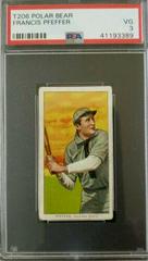 Francis Pfeffer #NNO Baseball Cards 1909 T206 Polar Bear Prices
