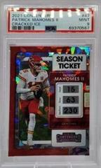 Patrick Mahomes II [Cracked Ice] #3 Football Cards 2021 Panini Contenders Optic Prices