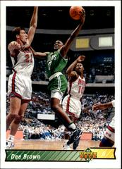 Dee Brown Basketball Cards 1992 Upper Deck Prices