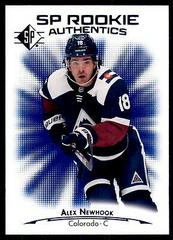 Alex Newhook [Blue] #140 Hockey Cards 2021 SP Prices