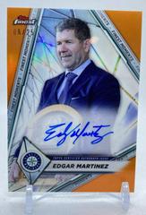 Edgar Martinez [Orange] #FMA-ED Baseball Cards 2022 Topps Finest Moments Autographs Prices