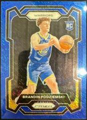 Brandin Podziemski [Blue Shimmer] #147 Basketball Cards 2023 Panini Prizm Prices