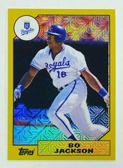 Bo Jackson [Gold] #87-BJ Baseball Cards 2017 Topps Silver Pack Promo Prices