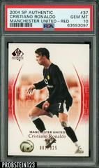 Cristiano Ronaldo [Red] #37 Soccer Cards 2004 SP Authentic Manchester United Prices