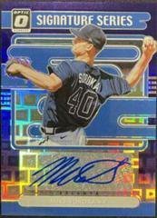 Mike Soroka [Pandora Purple] #SS-MS Baseball Cards 2021 Panini Donruss Optic Signature Series Prices