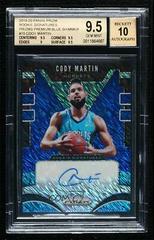 Cody Martin [Blue Shimmer] #CMT Basketball Cards 2019 Panini Prizm Rookie Signatures Prices