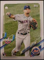Andres Gimenez #53 Baseball Cards 2021 Topps Opening Day Prices