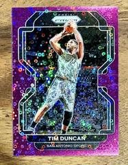 Tim Duncan [Fast Break Purple Prizm] #268 Basketball Cards 2021 Panini Prizm Prices