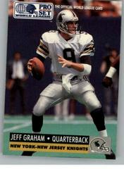 Jeff Graham Football Cards 1991 Pro Set Wlaf Prices
