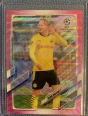 Erling Haaland [Pink] Soccer Cards 2020 Topps Chrome UEFA Champions League Prices