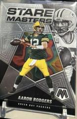 Aaron Rodgers Football Cards 2022 Panini Mosaic Stare Masters Prices