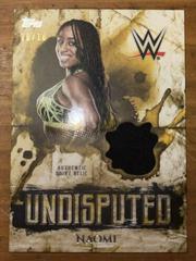 Naomi [Gold] Wrestling Cards 2018 Topps WWE Undisputed Relics Prices