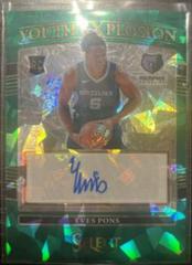 Yves Pons [Green Ice] Basketball Cards 2021 Panini Select Youth Explosion Signatures Prices