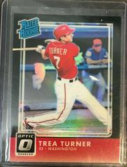 Trea Turner [Black] Baseball Cards 2016 Panini Donruss Optic Prices