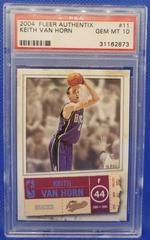 Keith Van Horn #11 Basketball Cards 2004 Fleer Authentix Prices