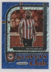Bryan Mbeumo [Blue Shimmer] Soccer Cards 2022 Panini Prizm Premier League Scorers Club Prices