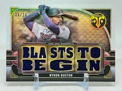 Byron Buxton Baseball Cards 2022 Topps Triple Threads Relics Prices