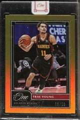 Trae Young [Gold] Basketball Cards 2020 Panini One and One Prices