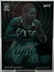 Amanda Nunes [Green] #11 Ufc Cards 2023 Panini Donruss Optic UFC Light It Up Prices