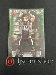 AJ Styles #1 Wrestling Cards 2021 Topps WWE Undisputed Prices