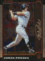 Jorge Posada #48 Baseball Cards 1999 Bowman Chrome Prices