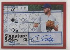 Caleb Ferguson [Red] #SS-CF Baseball Cards 2019 Panini Donruss Signature Series Prices