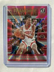 Jalen Green [Pink Laser] #27 Basketball Cards 2022 Panini Donruss Franchise Features Prices