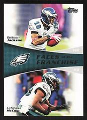 DeSean Jackson/LeSean McCoy Football Cards 2011 Topps Faces of the Franchise Prices