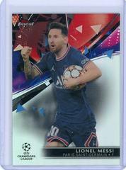 Lionel Messi [Refractor] Soccer Cards 2021 Topps Finest UEFA Champions League Prices