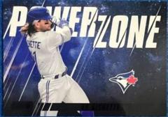 Bo Bichette [Black] #PZ-11 Baseball Cards 2022 Stadium Club Power Zone Prices