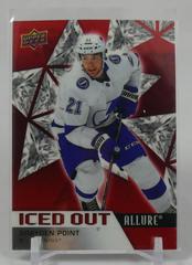 Brayden Point #IO-3 Hockey Cards 2021 Upper Deck Allure Iced Out Prices