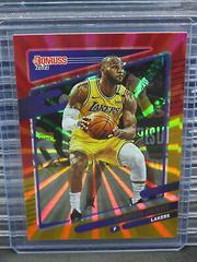LeBron James [Red and Gold Laser] Basketball Cards 2021 Panini Donruss Prices