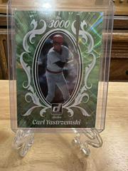 Carl Yastrzemski [Green] Baseball Cards 2023 Panini Donruss Mr. 3000 Prices