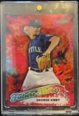 George Kirby [Red] #FS-5 Baseball Cards 2023 Topps Chrome Future Stars Prices