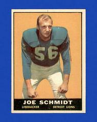 Joe Schmidt Football Cards 1961 Topps Prices