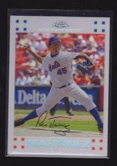 Pedro Martinez [White Refractor] Baseball Cards 2007 Topps Chrome Prices