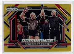 Georges St Pierre [Gold] Ufc Cards 2023 Panini Prizm UFC Dominance Prices