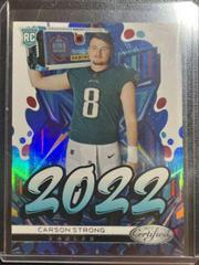 Carson Strong #2022-6 Football Cards 2022 Panini Certified 2022 Prices