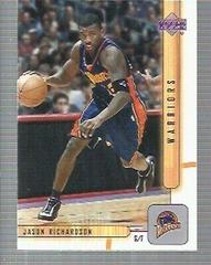 Jason Richardson #274 Basketball Cards 2001 Upper Deck Prices