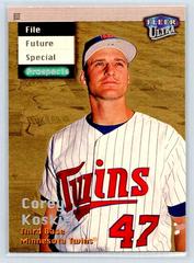 Corey Koskie #250G Baseball Cards 1999 Ultra Gold Medallion Prices