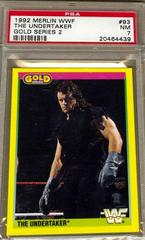 The Undertaker Wrestling Cards 1992 Merlin WWF Gold Series 2 Prices