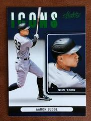 Aaron Judge [Retail Green] #I-6 Baseball Cards 2022 Panini Absolute Icons Prices
