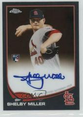 Shelby Miller Baseball Cards 2013 Topps Chrome Rookie Autograph Prices